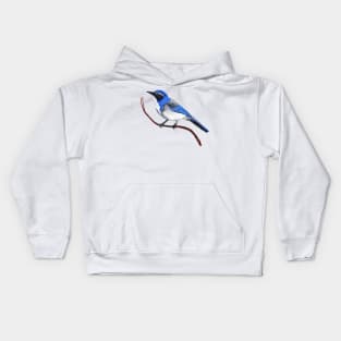 Blue Bird Kids Hoodie